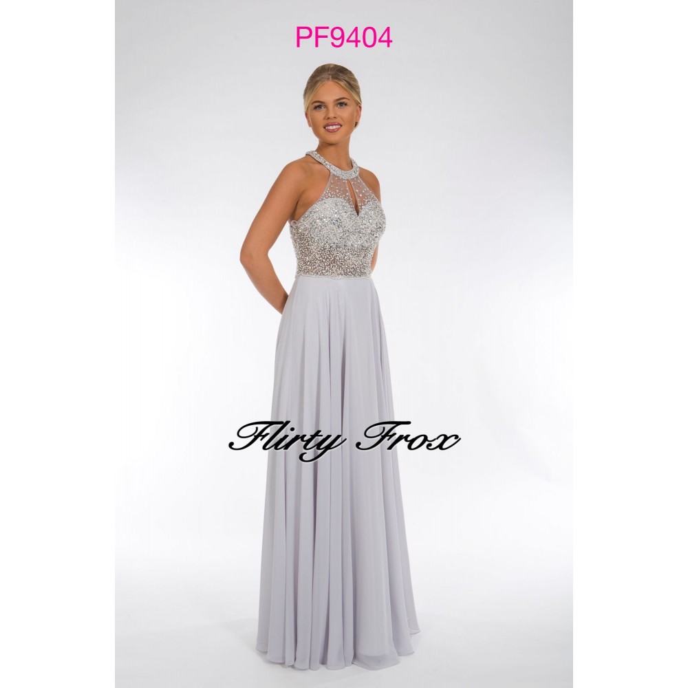 silver frock design