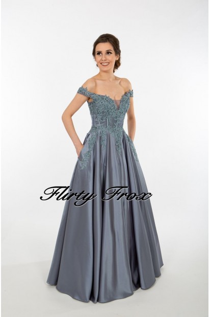 Prom Frocks PF9603 Pewter